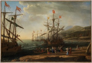 The Trojan Women Setting Fire to Their Fleet